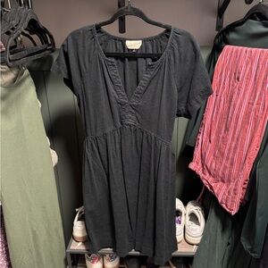 Universal Thread Charcoal V-Neck Dress
